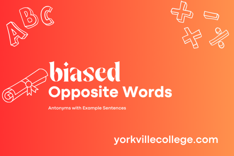 Opposite of Biased