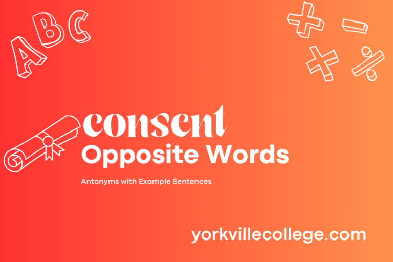 Opposite of Consent