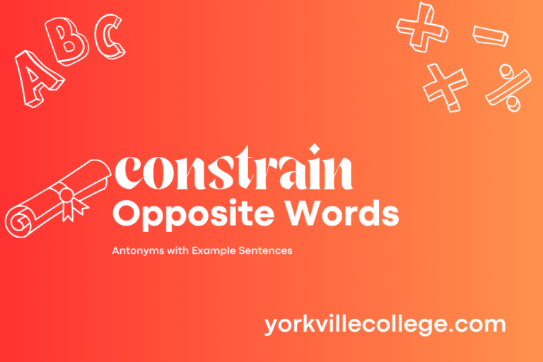 Opposite of Constrain