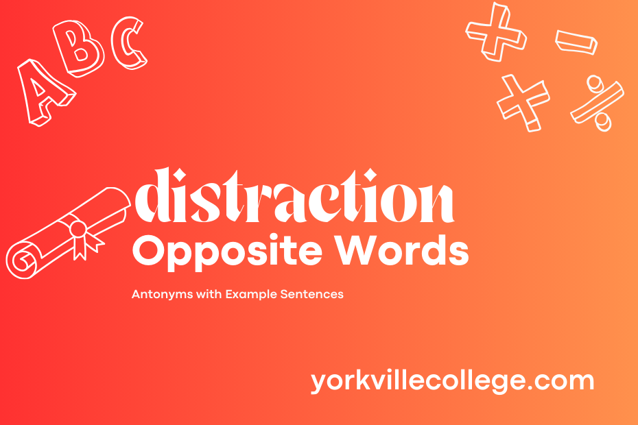 Opposite of Distraction