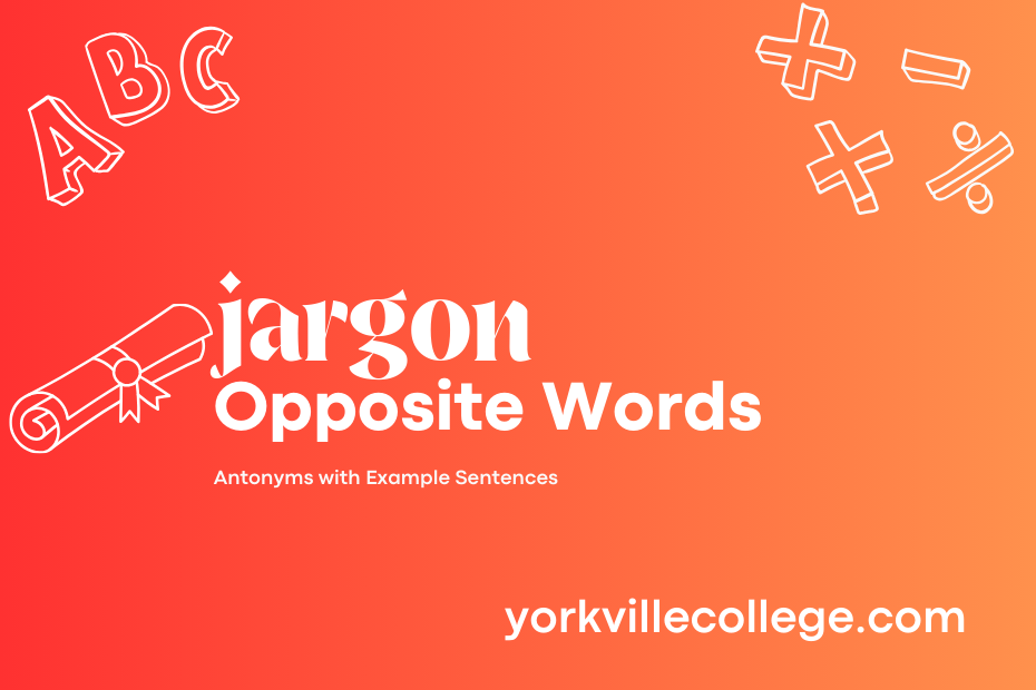 Opposite of Jargon