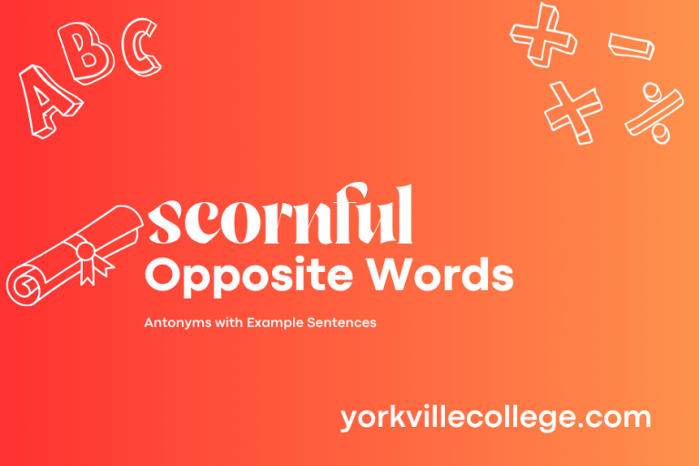 Opposite of Scornful