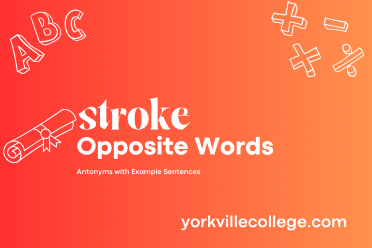 Opposite of Stroke