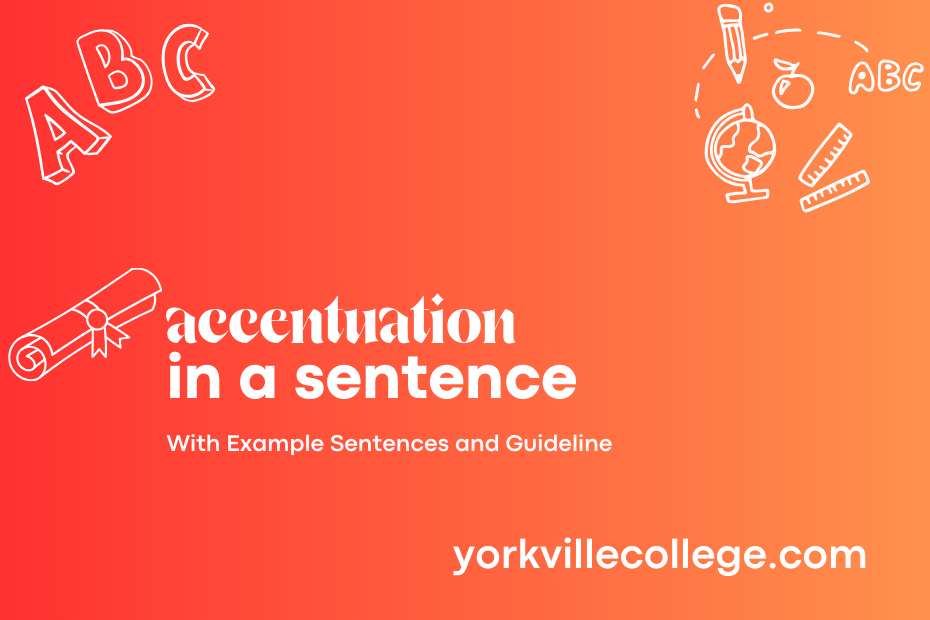 accentuation in a sentence