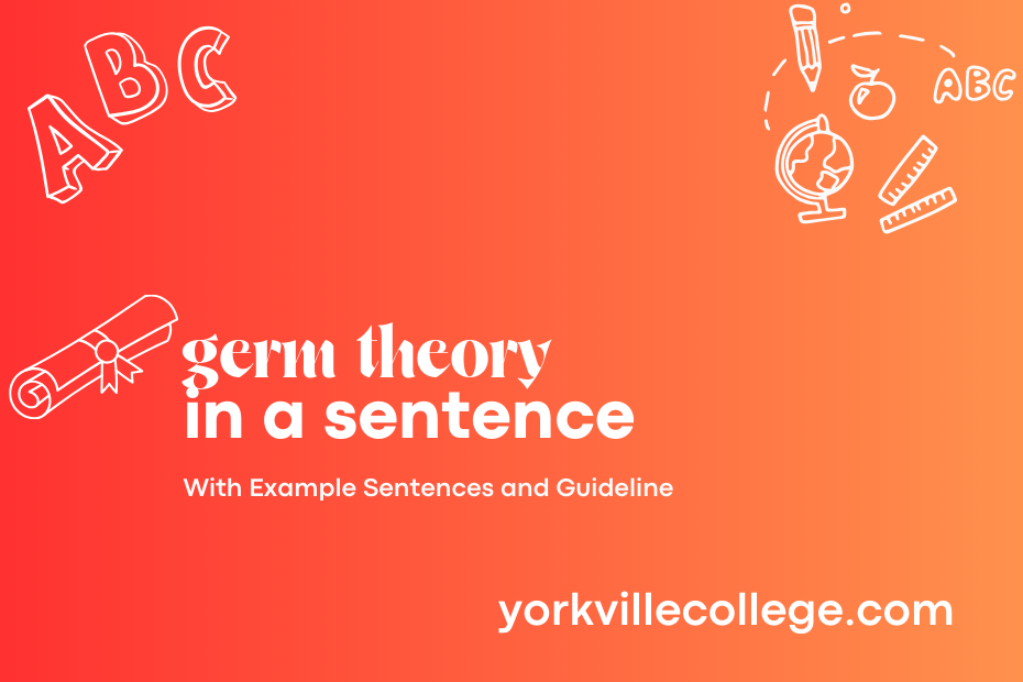 germ theory in a sentence