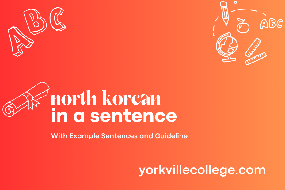 north korean in a sentence
