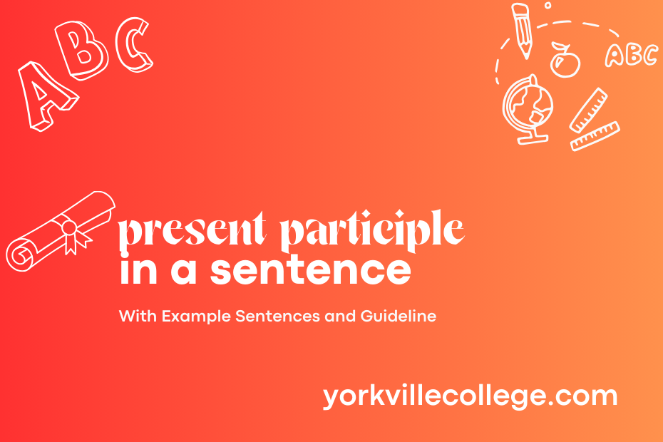 present participle in a sentence