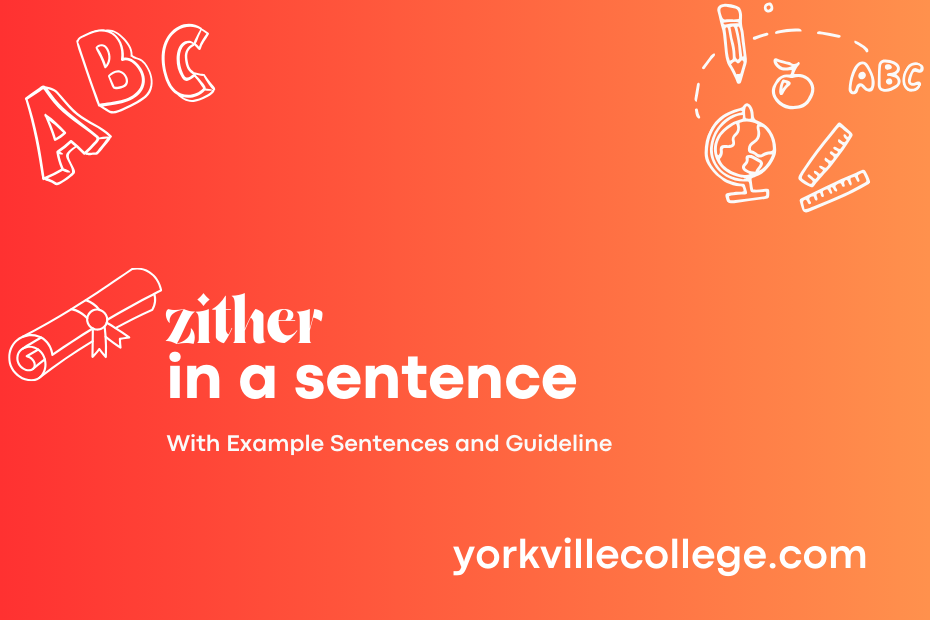 zither in a sentence